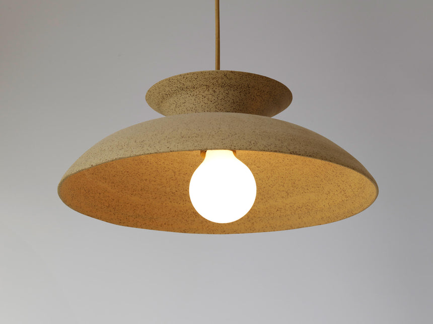 Mid-Century Modern Ceramic Hanging Pendant Light Fixture